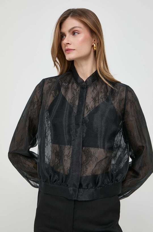 Twinset kurtka bomber czarny 241TP2020