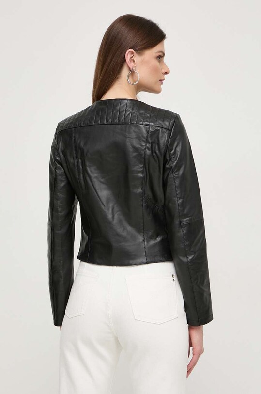 Одежда Кожаная куртка Patrizia Pepe CO0361.L1HZ чёрный