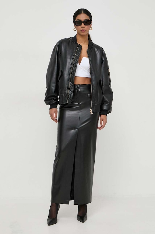 Bunda Patrizia Pepe 8O0123.E005 čierna AA00