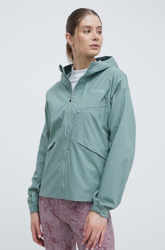 Vjetrovka adidas TERREX Xploric Planet friendly zelena IN4629