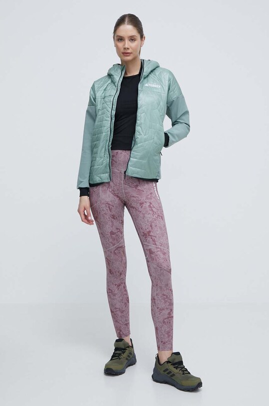 adidas TERREX geacă sport Xperior Varilite Hybrid PrimaLoft IP1469 verde SS24