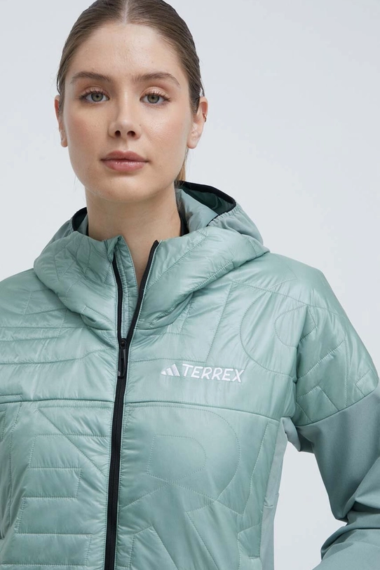 adidas TERREX kurtka sportowa Xperior Varilite Hybrid PrimaLoft zielony IP1469