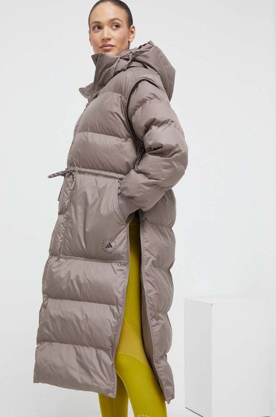 Odzież adidas by Stella McCartney kurtka IT5737 beżowy