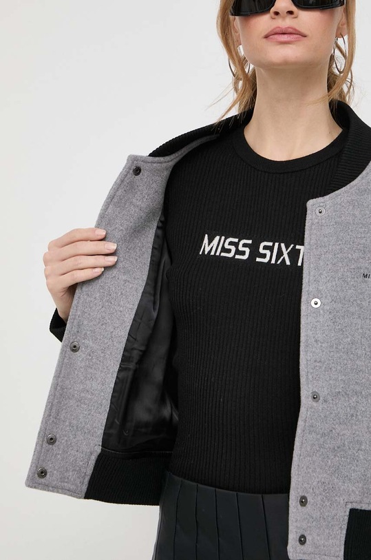 Miss Sixty kurtka bomber wełniana 6T4MJ1120000