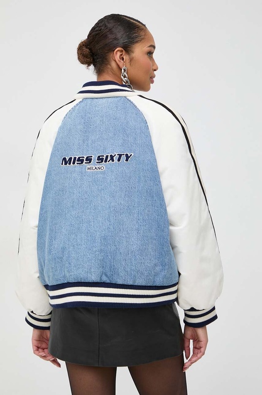Îmbrăcăminte Miss Sixty geaca bomber de puf 6T4YJ0860000 albastru