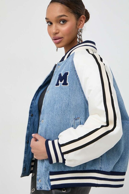 Miss Sixty kurtka bomber puchowa niebieski 6T4YJ0860000