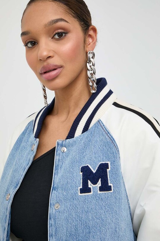 Miss Sixty kurtka bomber puchowa 6T4YJ0860000 niebieski