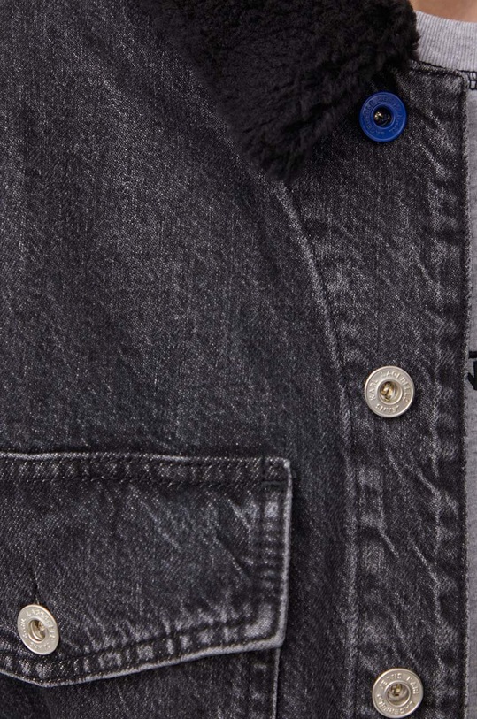 Karl Lagerfeld Jeans geacă din denim 240J1400 gri