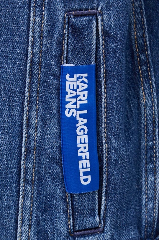 Karl Lagerfeld Jeans kurtka jeansowa 240D1404 niebieski