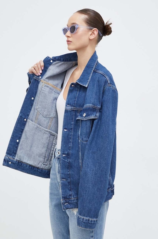 Karl Lagerfeld Jeans kurtka jeansowa 240D1404