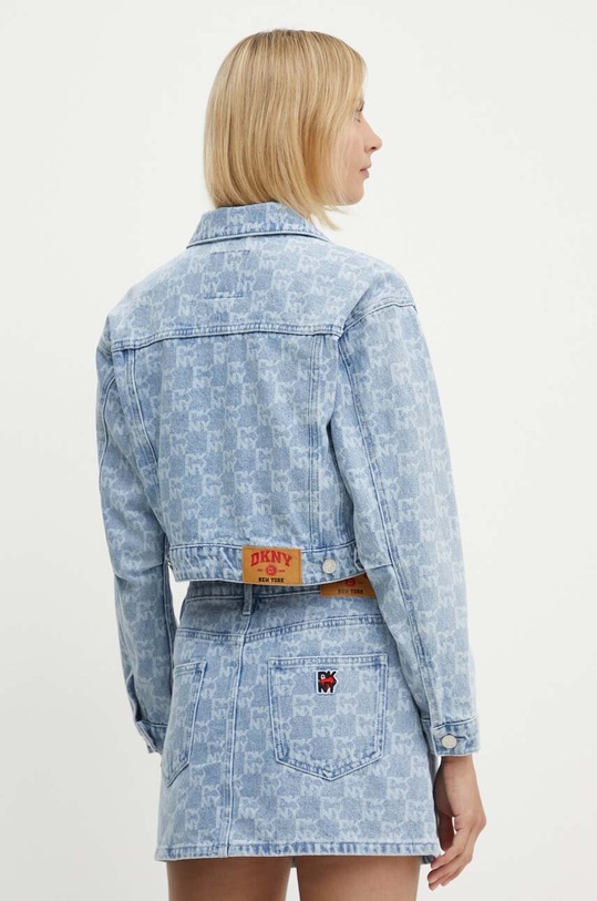 Odzież Dkny kurtka jeansowa HEART OF NY D2B4A115 niebieski