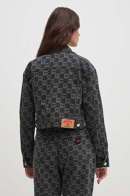 Îmbrăcăminte Dkny geacă din denim HEART OF NY D2B4A115 gri