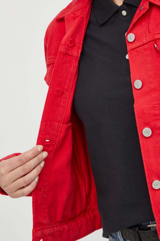 Levi's kurtka jeansowa 29945 czerwony