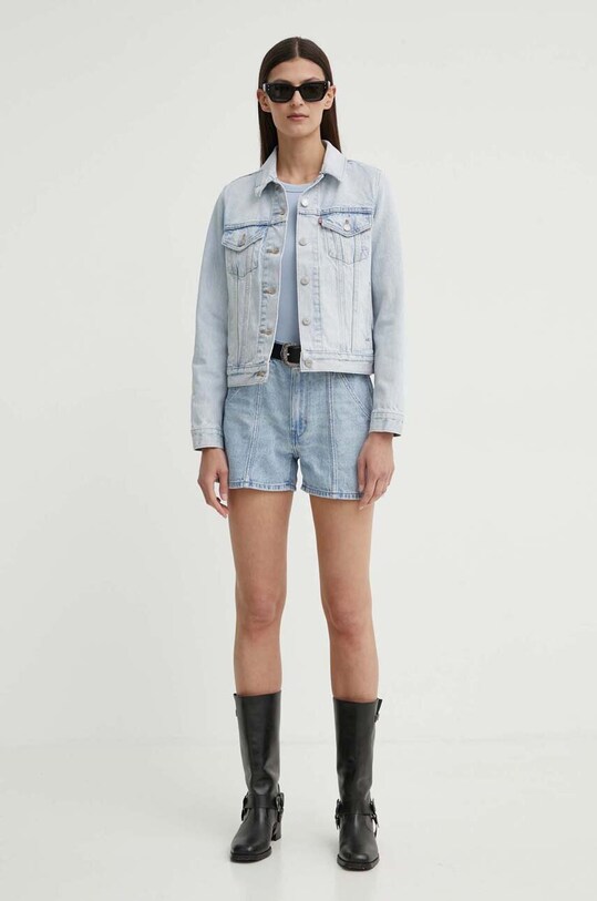 Levi's kurtka jeansowa 29945 niebieski AW24