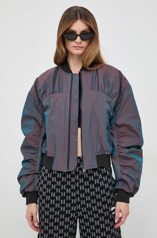 Odzież Karl Lagerfeld kurtka bomber 240W1403 multicolor