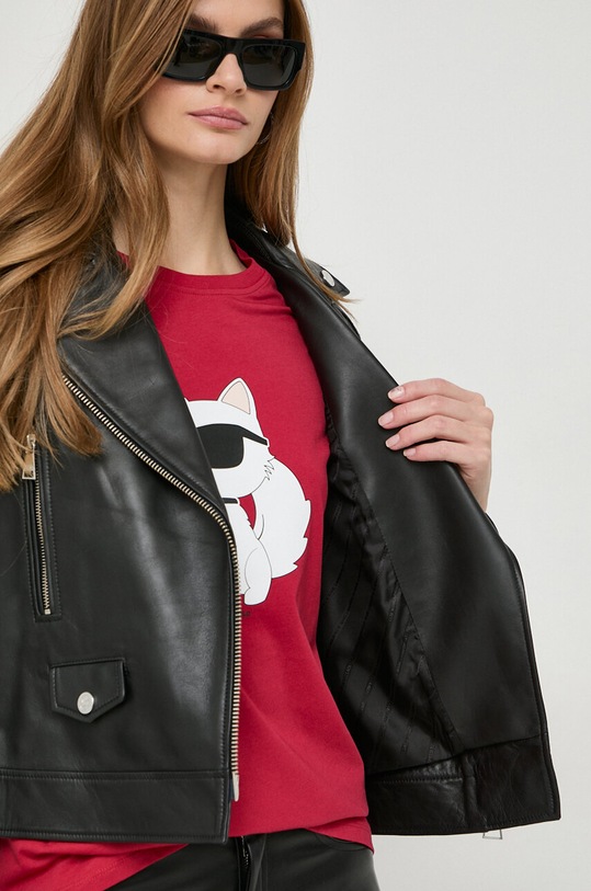 Karl Lagerfeld geaca ramones de piele 240W1900