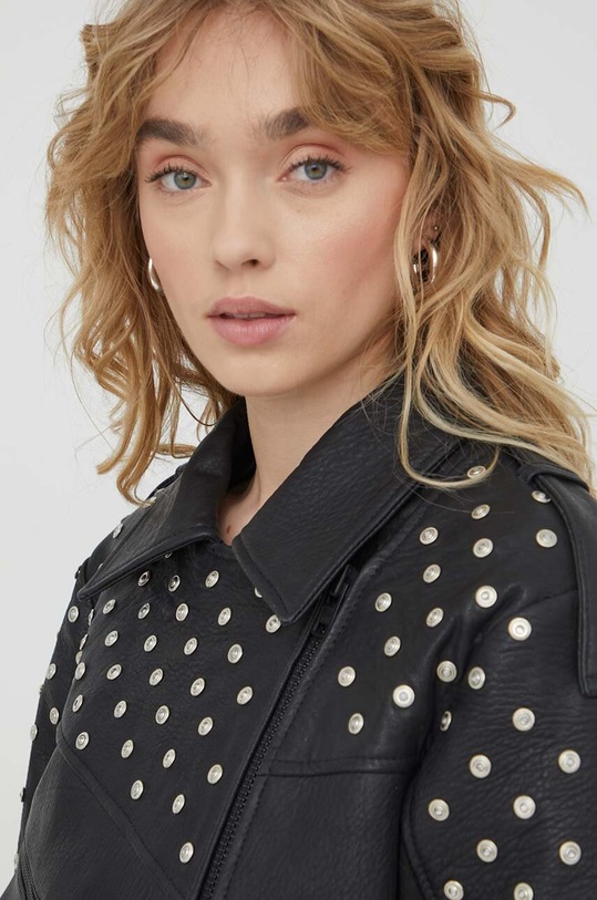 Bruuns Bazaar geaca de piele negru BBW3840