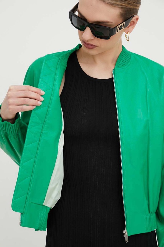 Kožená bomber bunda Custommade Francette 999418856