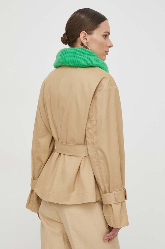 Одежда Хлопковая куртка Custommade 999512802 бежевый