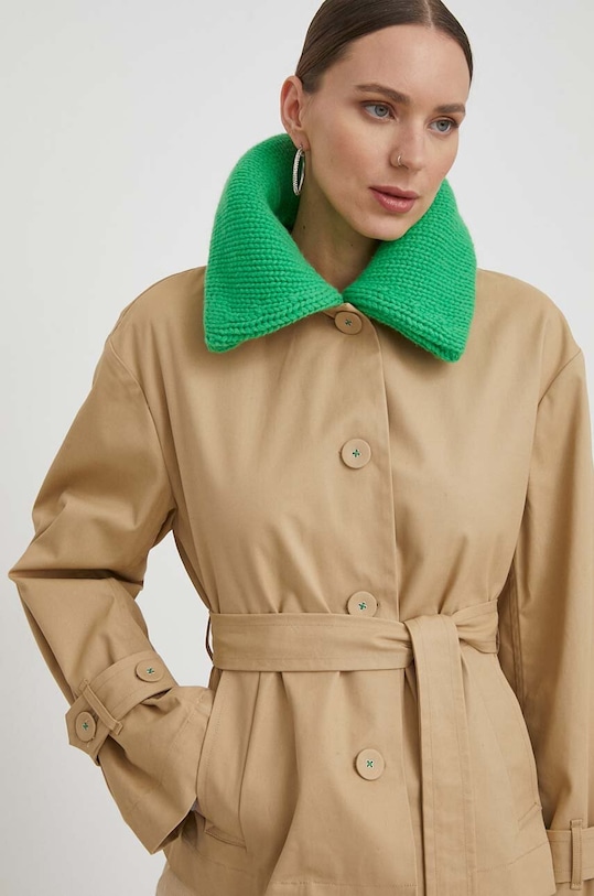 Хлопковая куртка Custommade бежевый 999512802