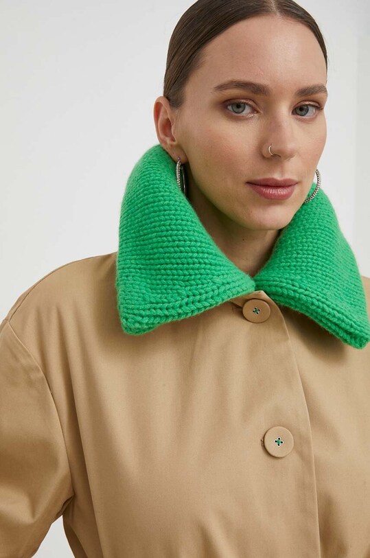 Хлопковая куртка Custommade 999512802 бежевый