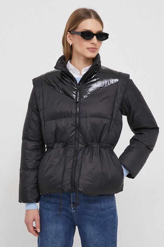 Pepe Jeans kurtka STELLA bez kaptura czarny PL402316
