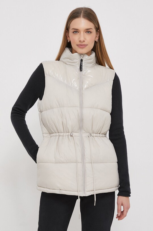 Pepe Jeans bezrękawnik SARAH bez kaptura beżowy PL402317