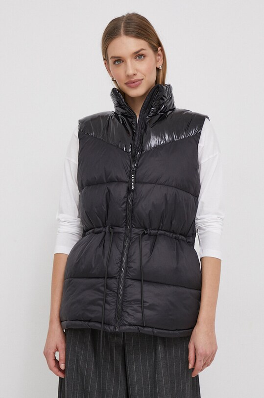 Pepe Jeans bezrękawnik SARAH bez kaptura czarny PL402317