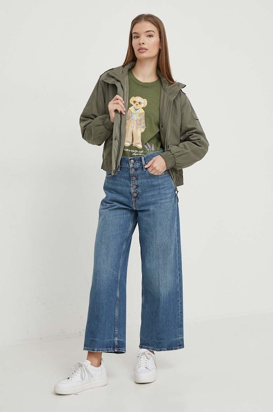 Pepe Jeans kurtka SABRINE PL402321 zielony SS24