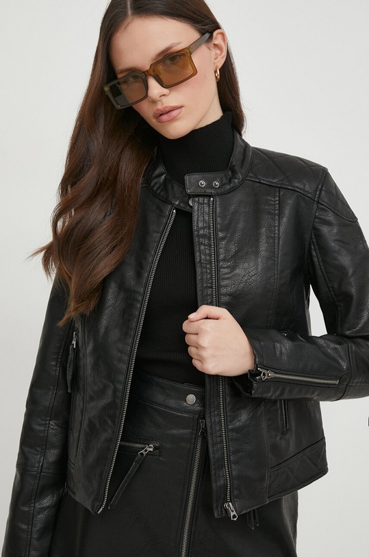 Pepe Jeans kurtka STAZIE nieocieplane czarny PL402322