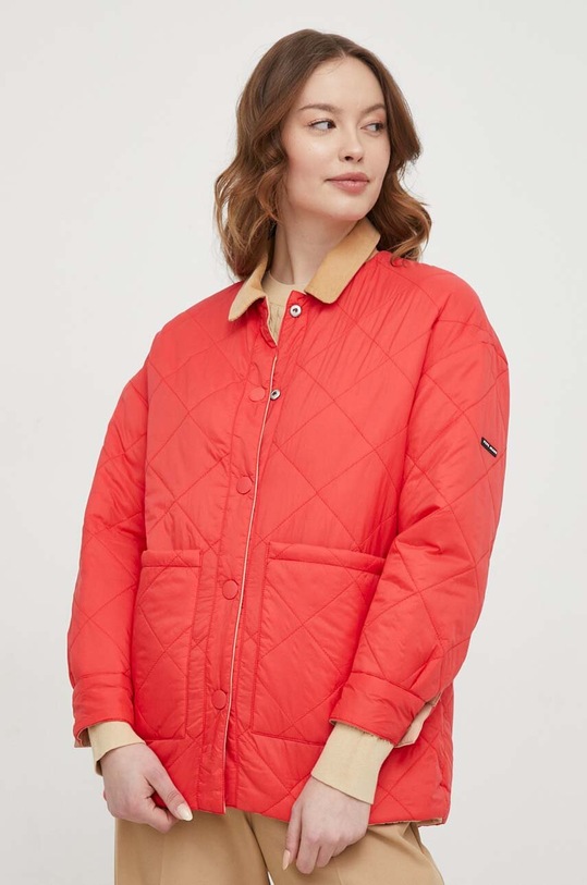 Двостороння куртка Pepe Jeans SHINE з підкладкою червоний PL402323