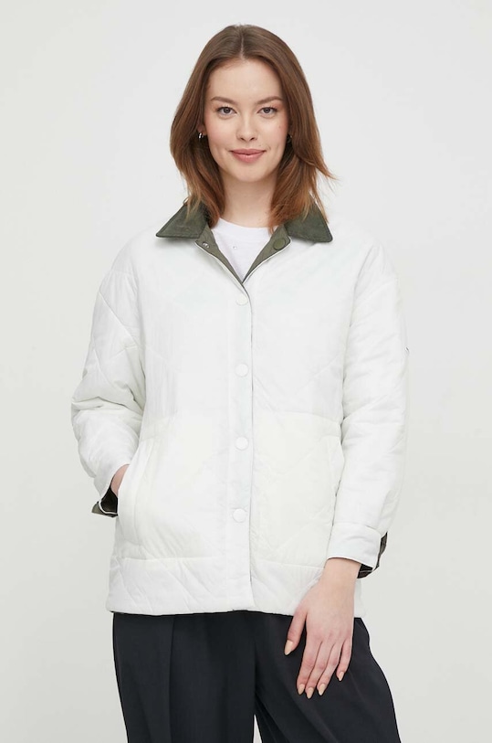 Obojstranná bunda Pepe Jeans SHINE PL402323 zelená SS24