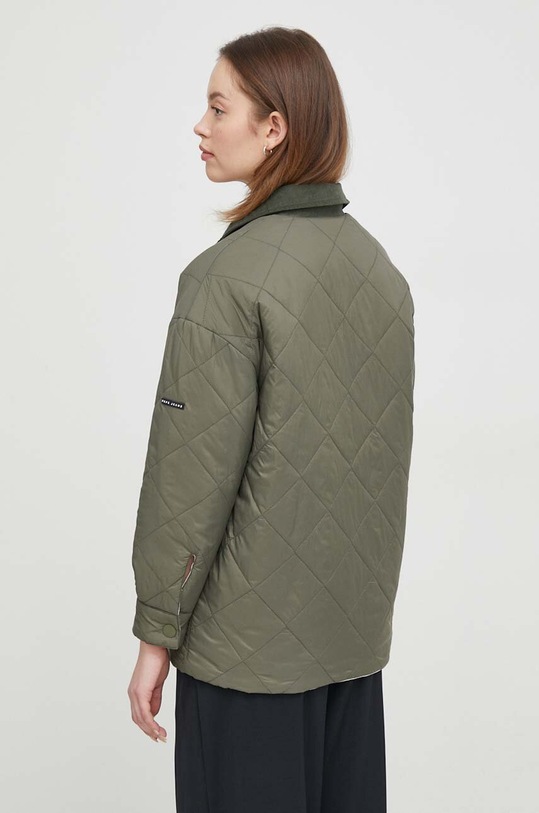 Obojstranná bunda Pepe Jeans SHINE zelená PL402323