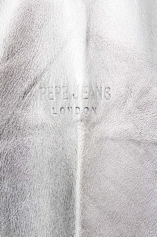 Шкіряна куртка Pepe Jeans SELENA срібний PL402325