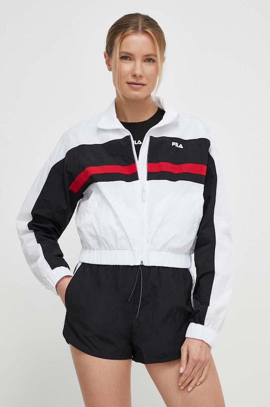 Fila geaca Lubu FAW0756 alb SS24