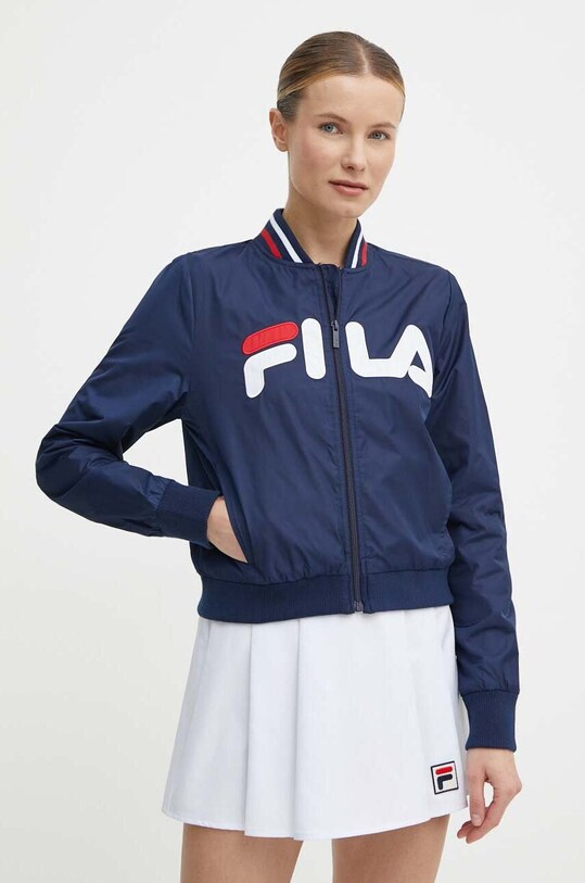 Fila geaca bomber Larkana cu captuseala bleumarin FAW0758