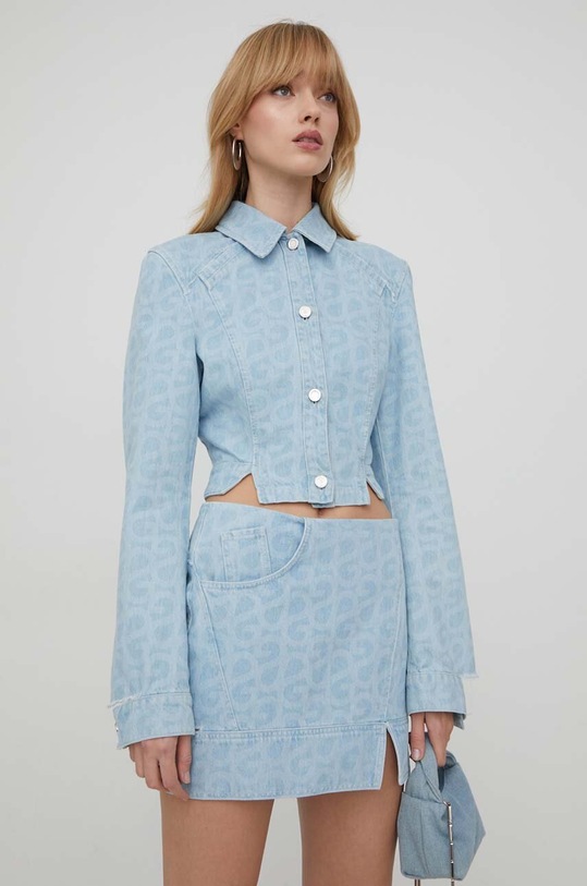 Stine Goya geacă din denim necaptusit albastru SG5669