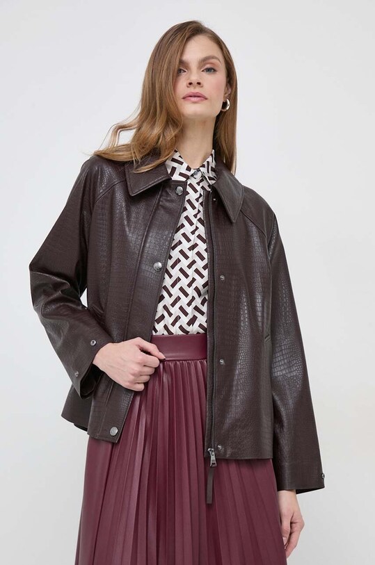 Max Mara Leisure kurtka nieocieplane brązowy 2416911027600