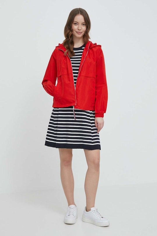 Tommy Hilfiger giacca WW0WW41790 rosso SS24