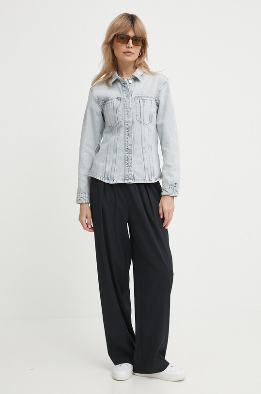 Дънково яке Tommy Hilfiger WW0WW41337 син SS24