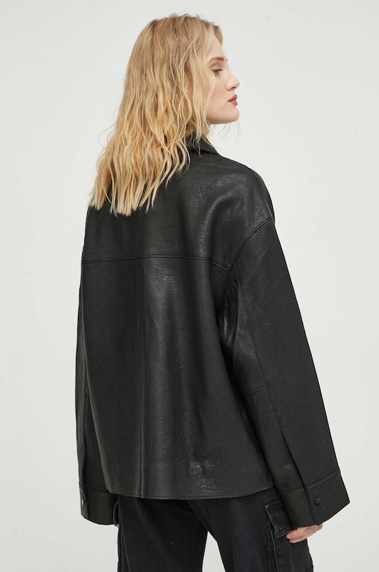 Ruházat Day Birger et Mikkelsen bőrdzseki DAY65243082 fekete