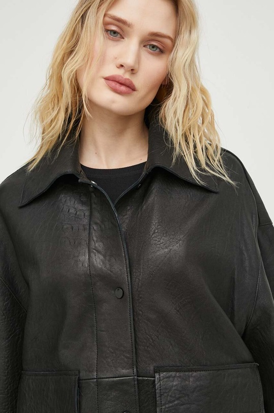 Day Birger et Mikkelsen bőrdzseki fekete DAY65243082