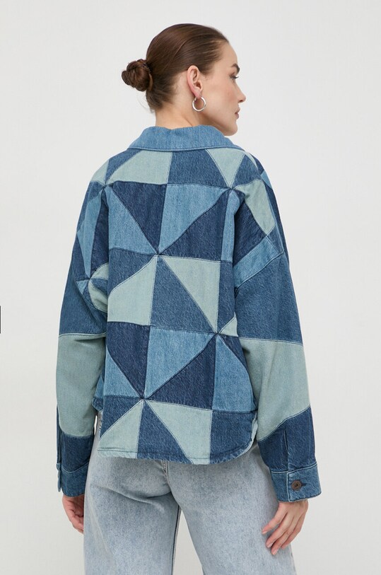 Îmbrăcăminte Weekend Max Mara geacă din denim 2415041101600 albastru