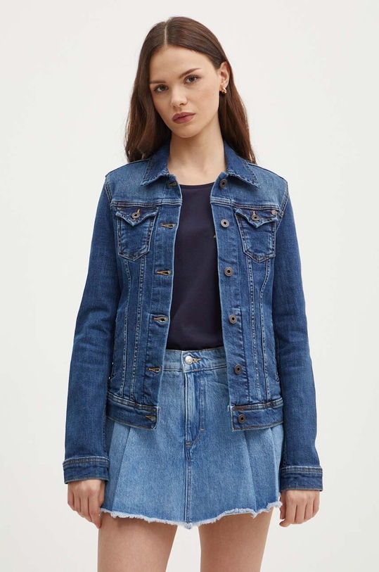 Джинсова куртка Pepe Jeans THRIFT темно-синій PL402011HT7