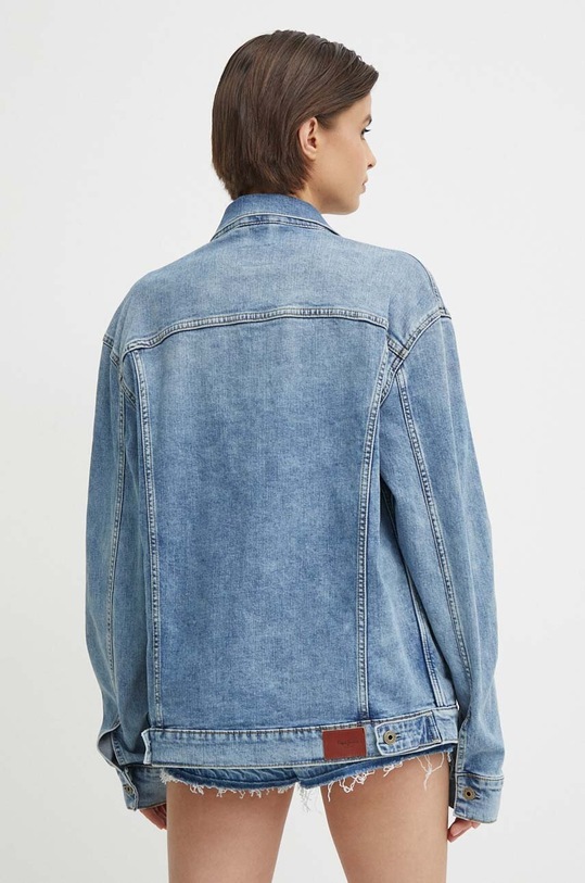 Одяг Джинсова куртка Pepe Jeans BOYFRIEND JACKET PL402390RH8 блакитний
