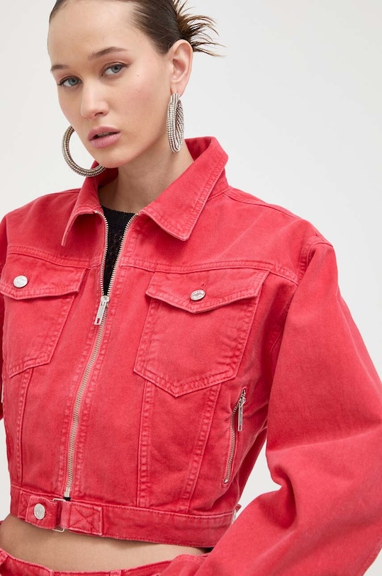 Traper jakna Moschino Jeans crvena 0506.3246