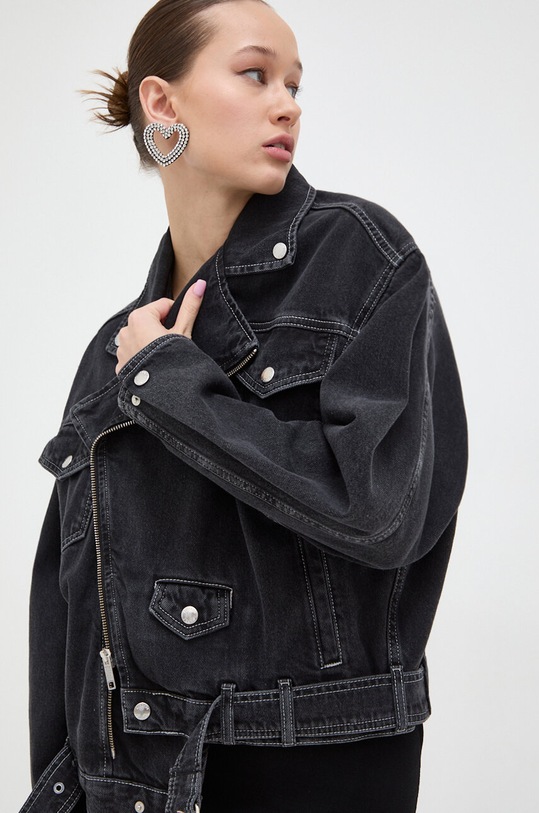 Traper jakna Moschino Jeans 0604.3237 crna