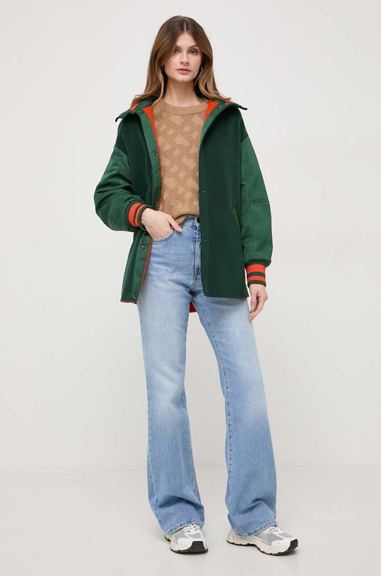 MAX&Co. giacca in lana 2416081011200 verde SS24