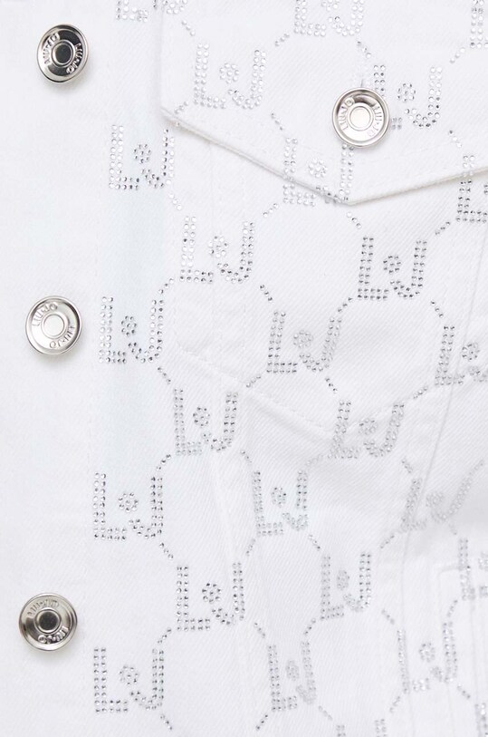 Liu Jo giacca di jeans UA4096.D4854 bianco