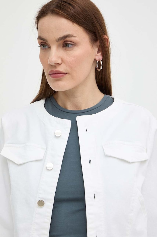 Τζιν μπουφάν BOSS λευκό 50514580